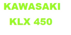 KAWASAKI KLX 450